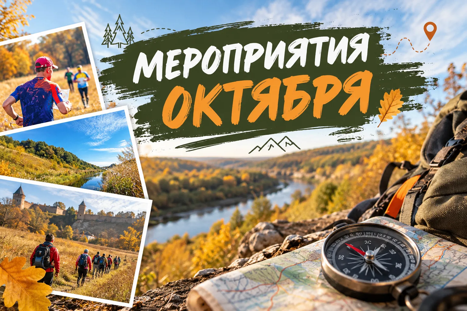 🍂 Октябрь с «Ковчегом»: учимся, путешествуем и соревнуемся!