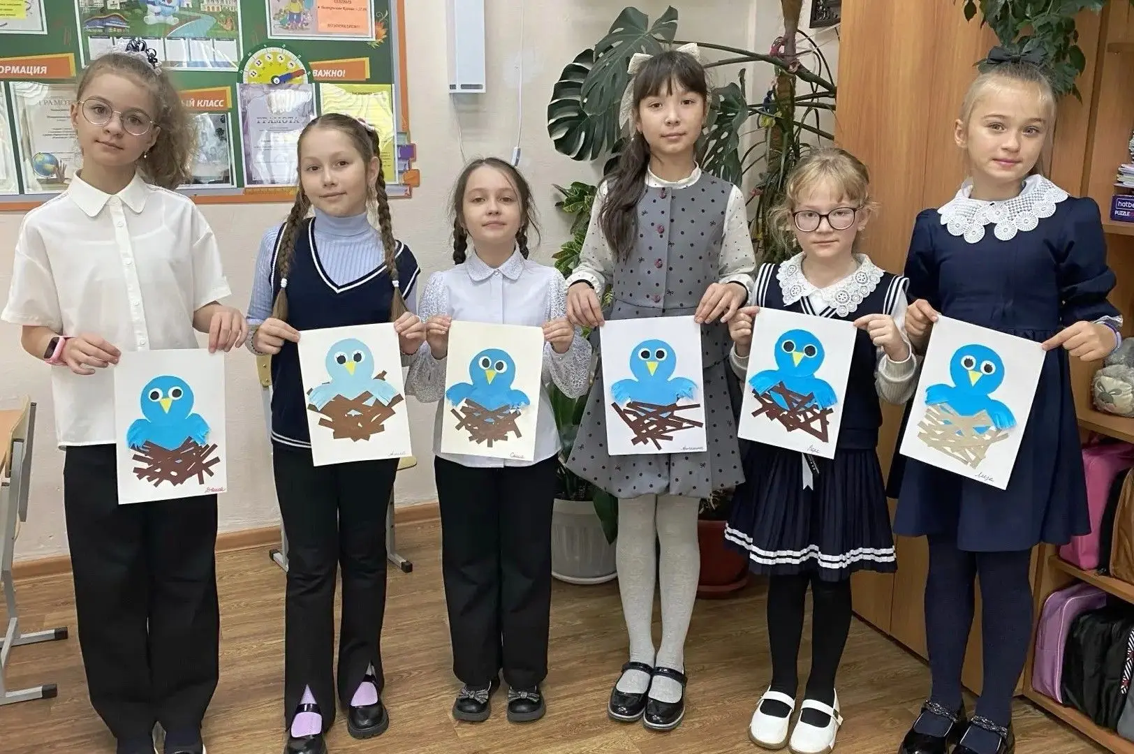🍂🍁🎨🦉 Аппликация «Птенец» 👍