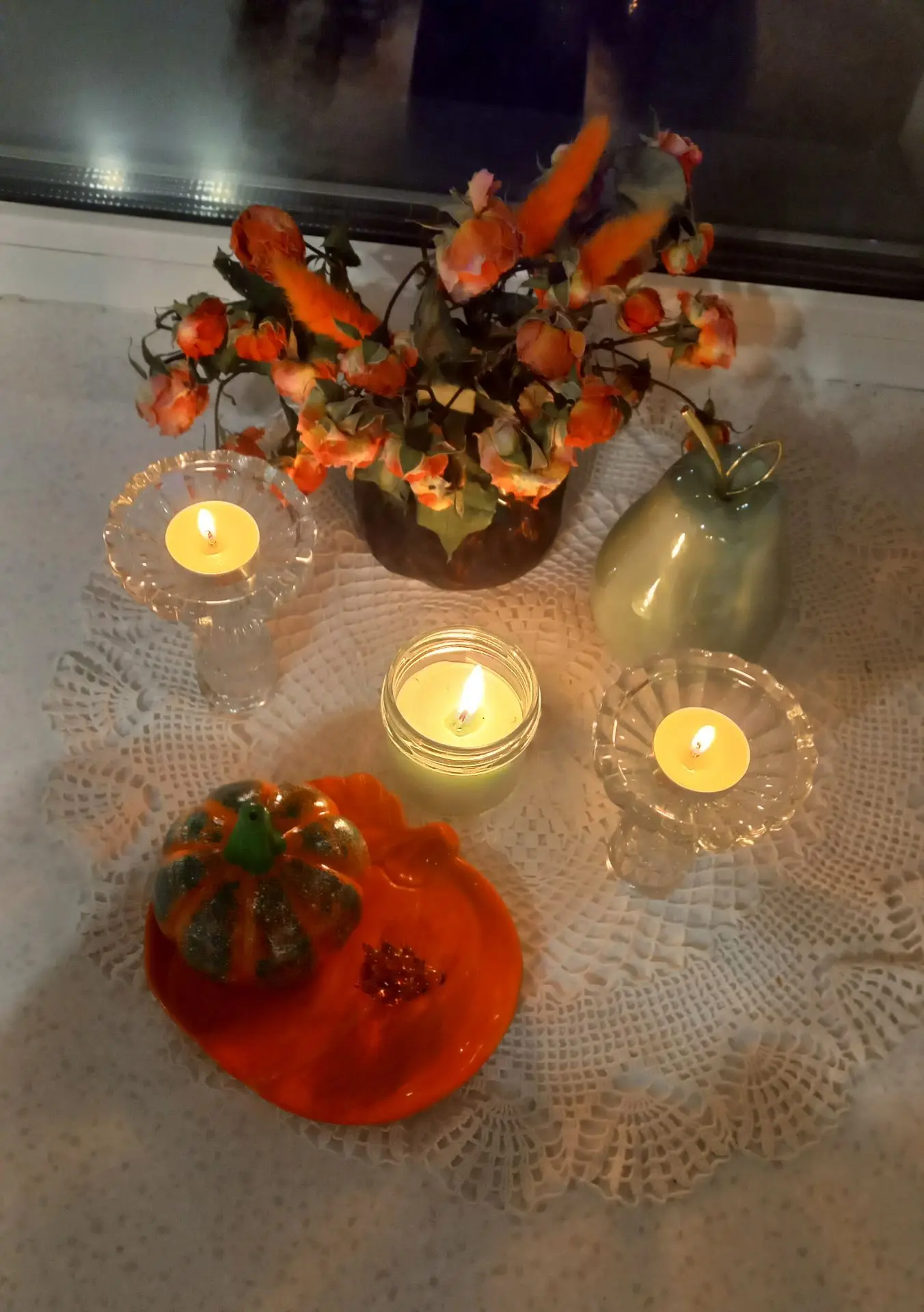 А вечером было так ☕️🕯️🍂