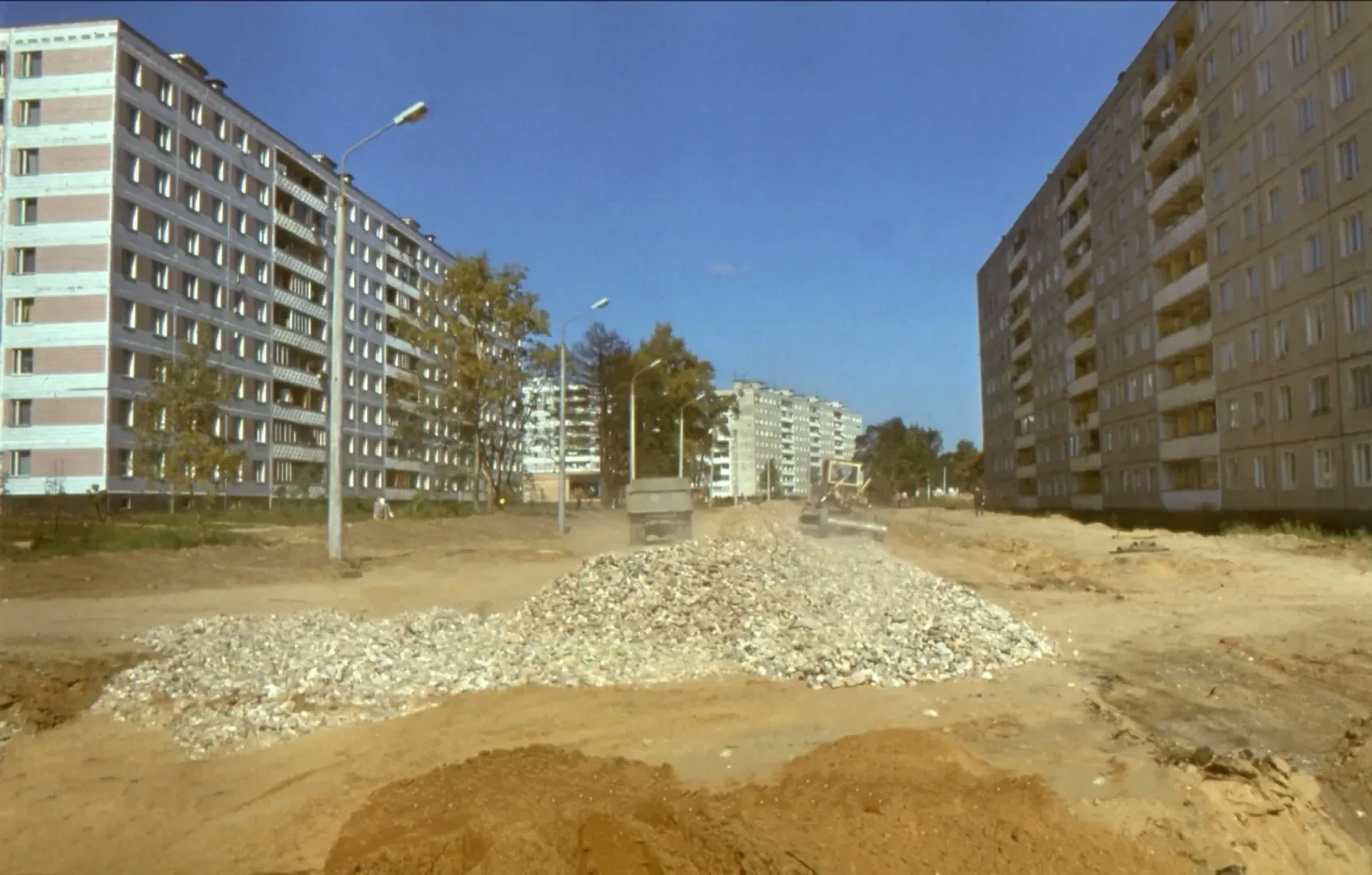 Загорск. Новоугличское шоссе, (1983 год).
