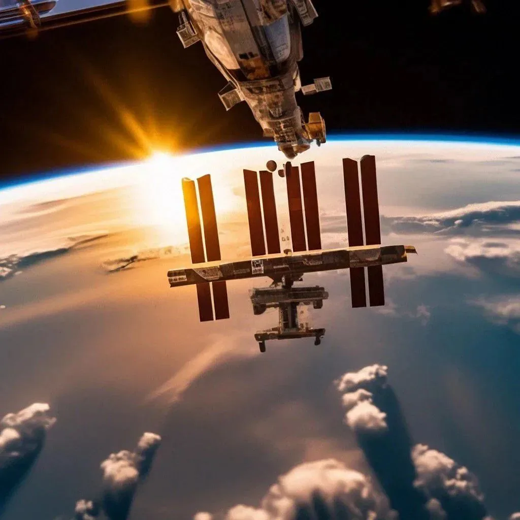 Астронавты на МКС видят 15 закатов и рассветов в сутки 🌅🚀