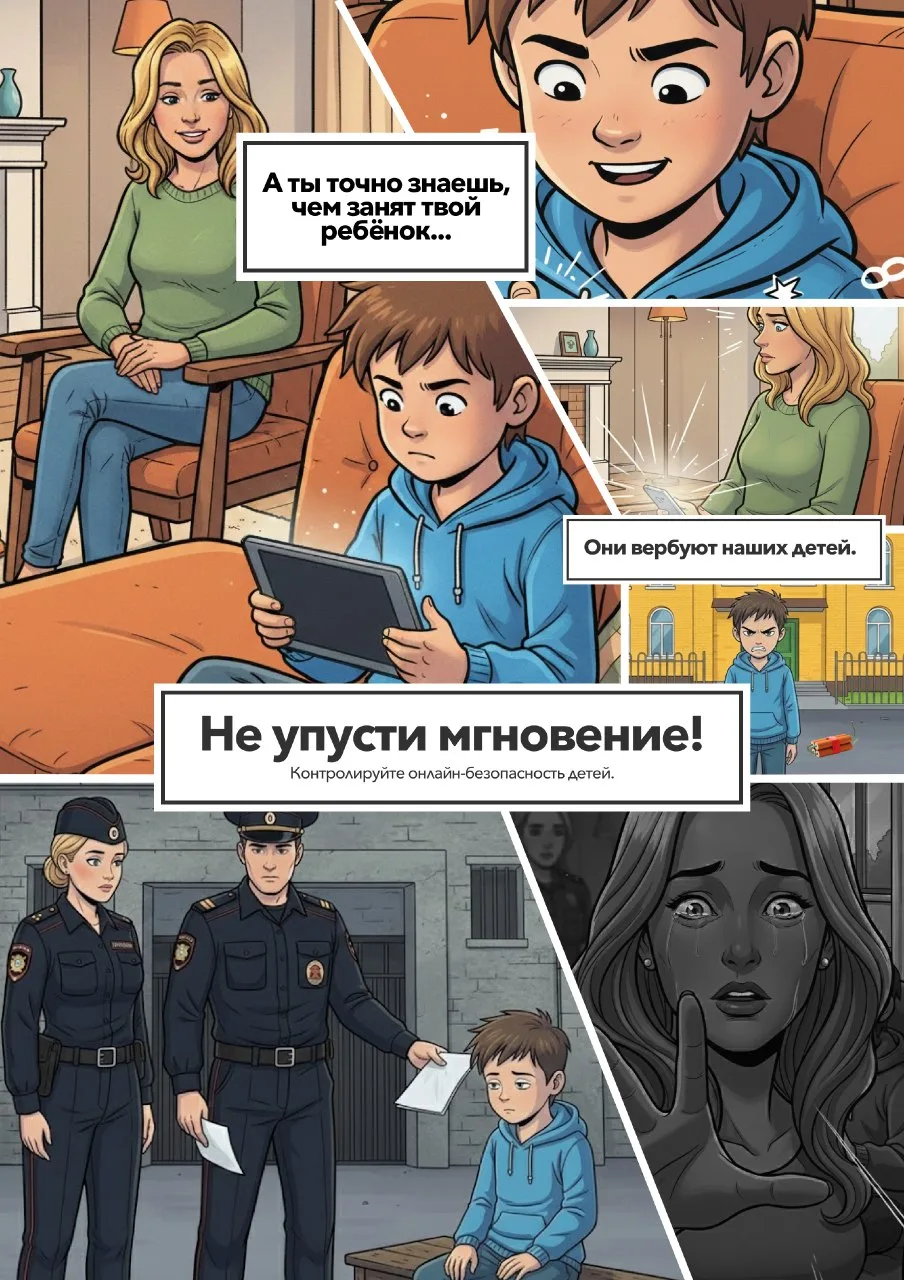 Злоумышленники могут использовать разные методы, чтобы заманить вас и детей в свои сети...