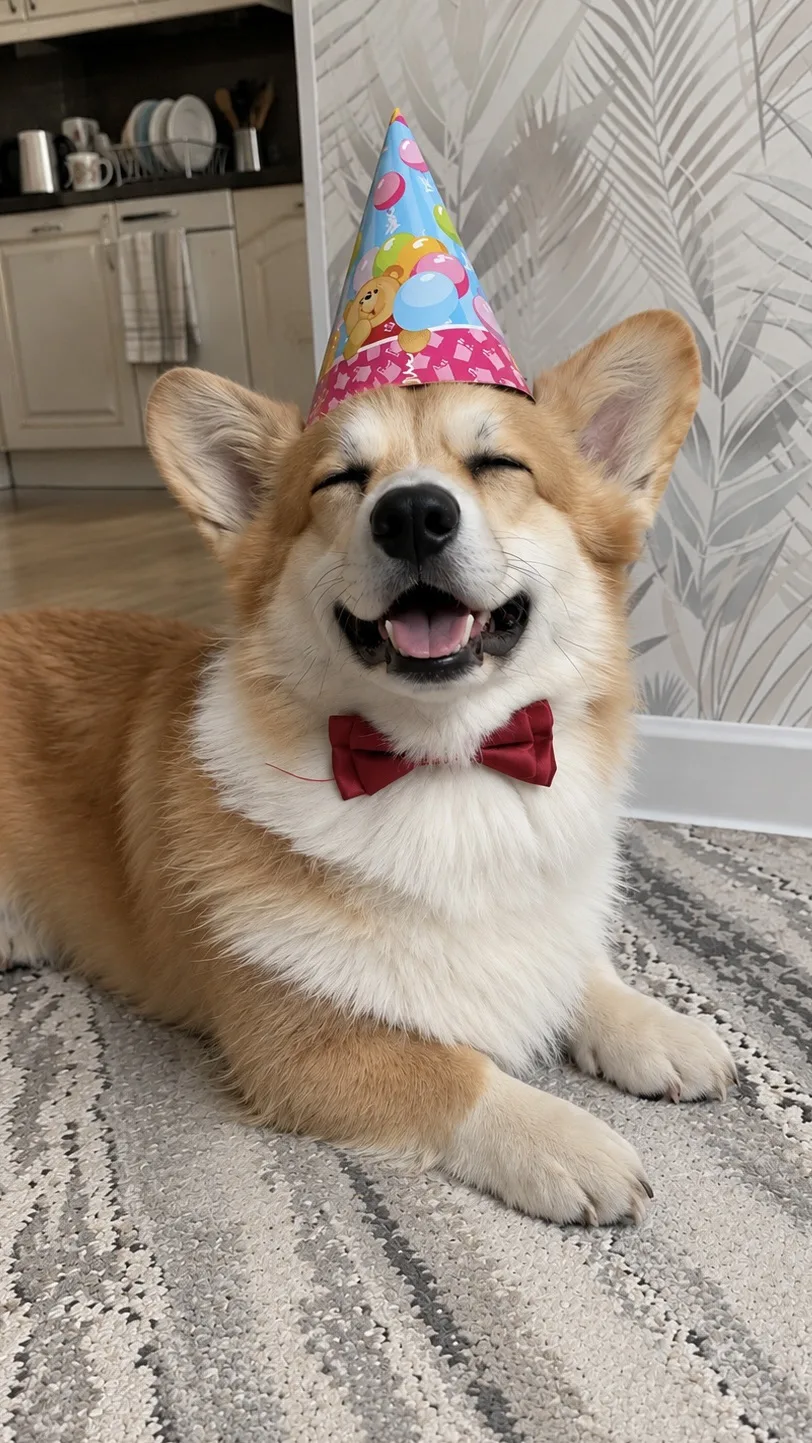 Наш мохнатый именинник 🎉🤩