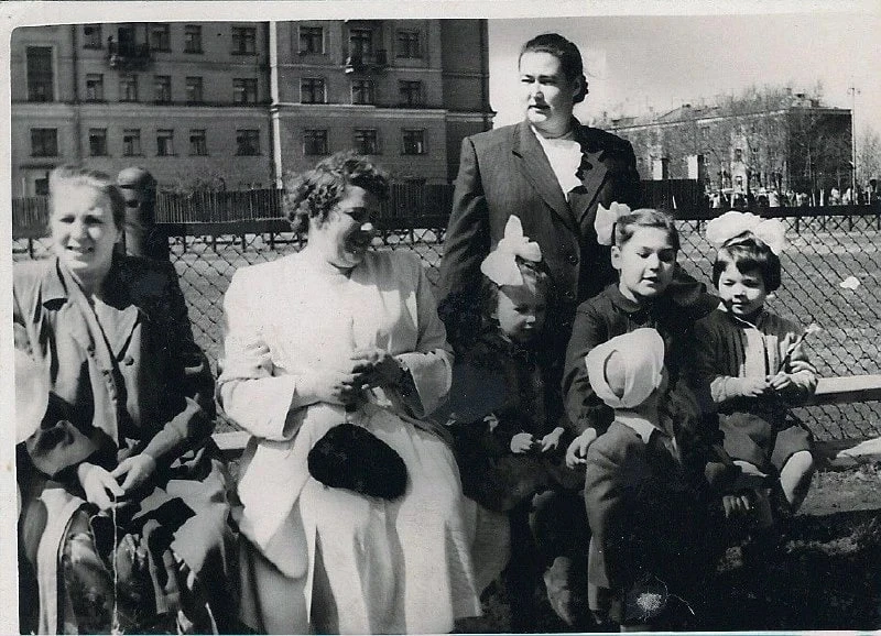 🏛 Первомайская демонстрация 1957 года в районе Кунцево