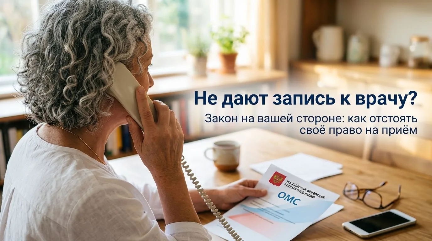 Не дают запись к врачу? Есть куда обратиться, мои дорогие!