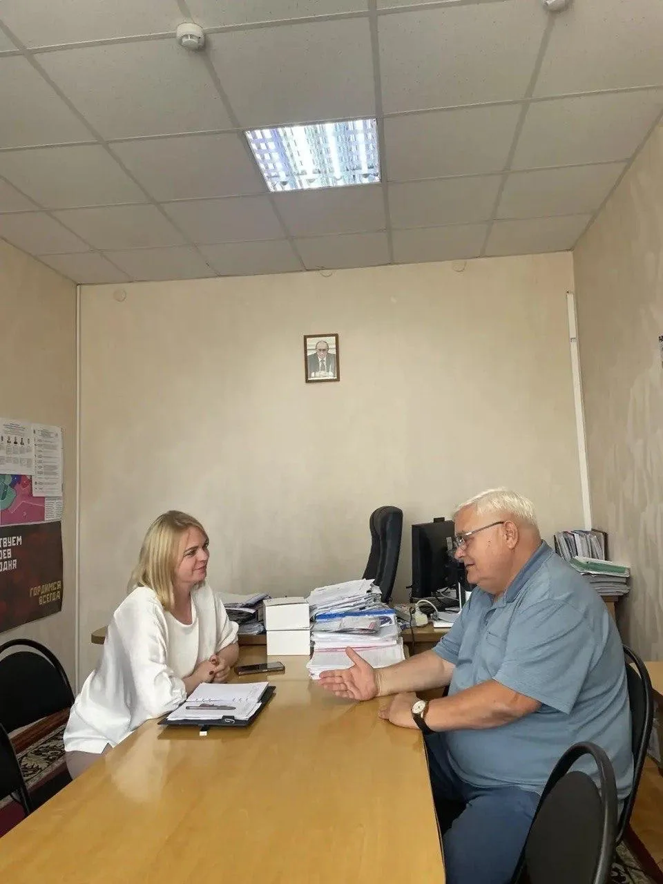 В Тихорецком районе обсудили взаимодействие ПАРТИИ «РОДИНА» с органами власти.