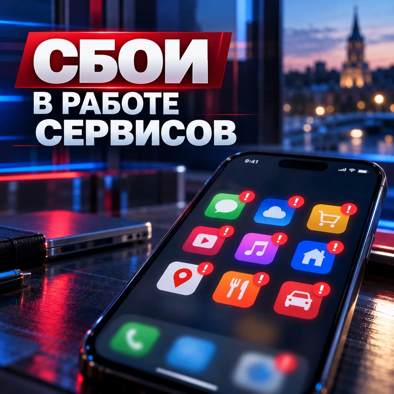 ⚠️ Сервисы «Яндекса» дали массовый сбой