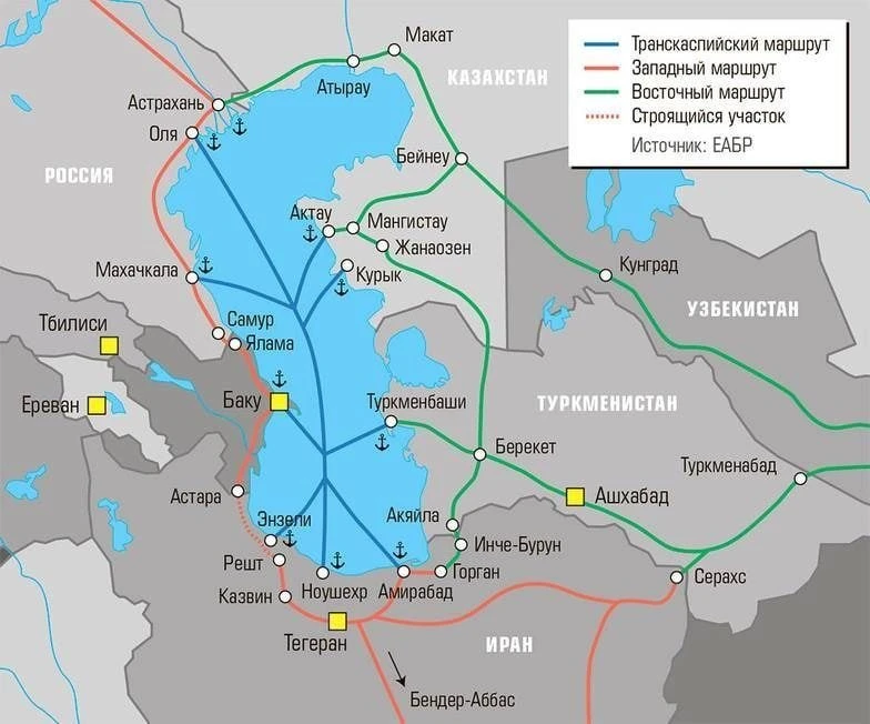 🚢 Астрахань укрепляет статус ключевого логистического хаба на Каспии