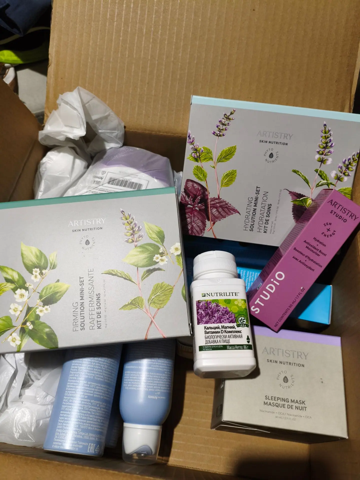 В этом заказе много уходовой косметики 🧚🏻‍♀️🌿