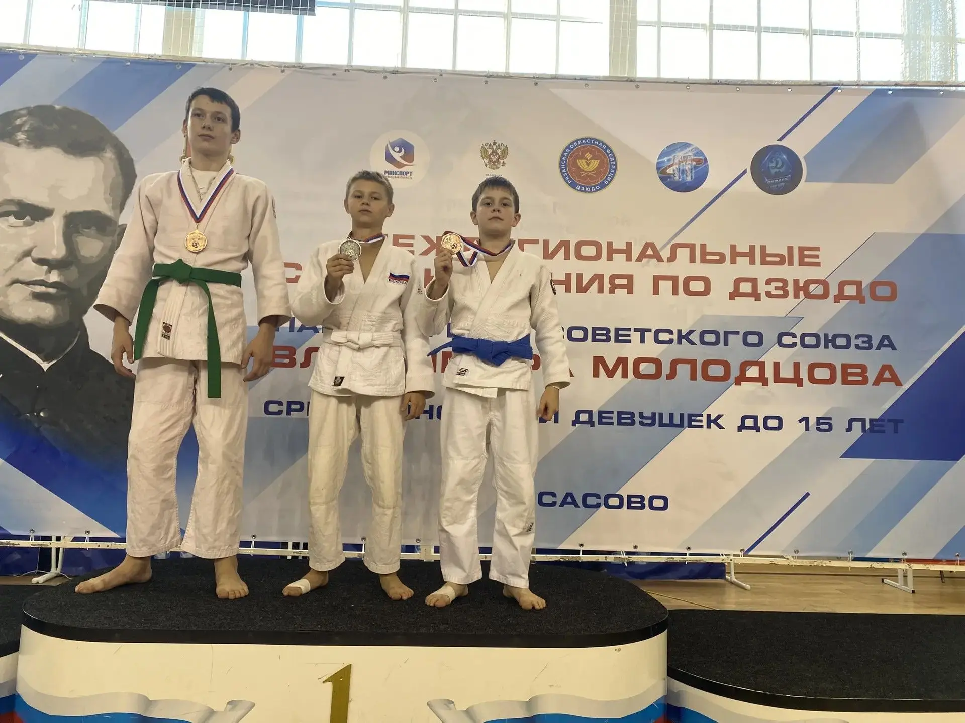 5 призеров межрегиональных соревнований по дзюдо 🥋