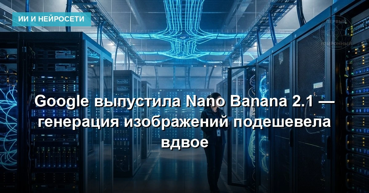 Google обновила модель генерации и редактирования изображений: Nano Banana 2.1 заменила...