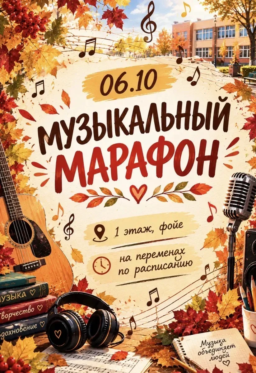 Музыка наполняет каждый уголок нашей гимназии!🎵