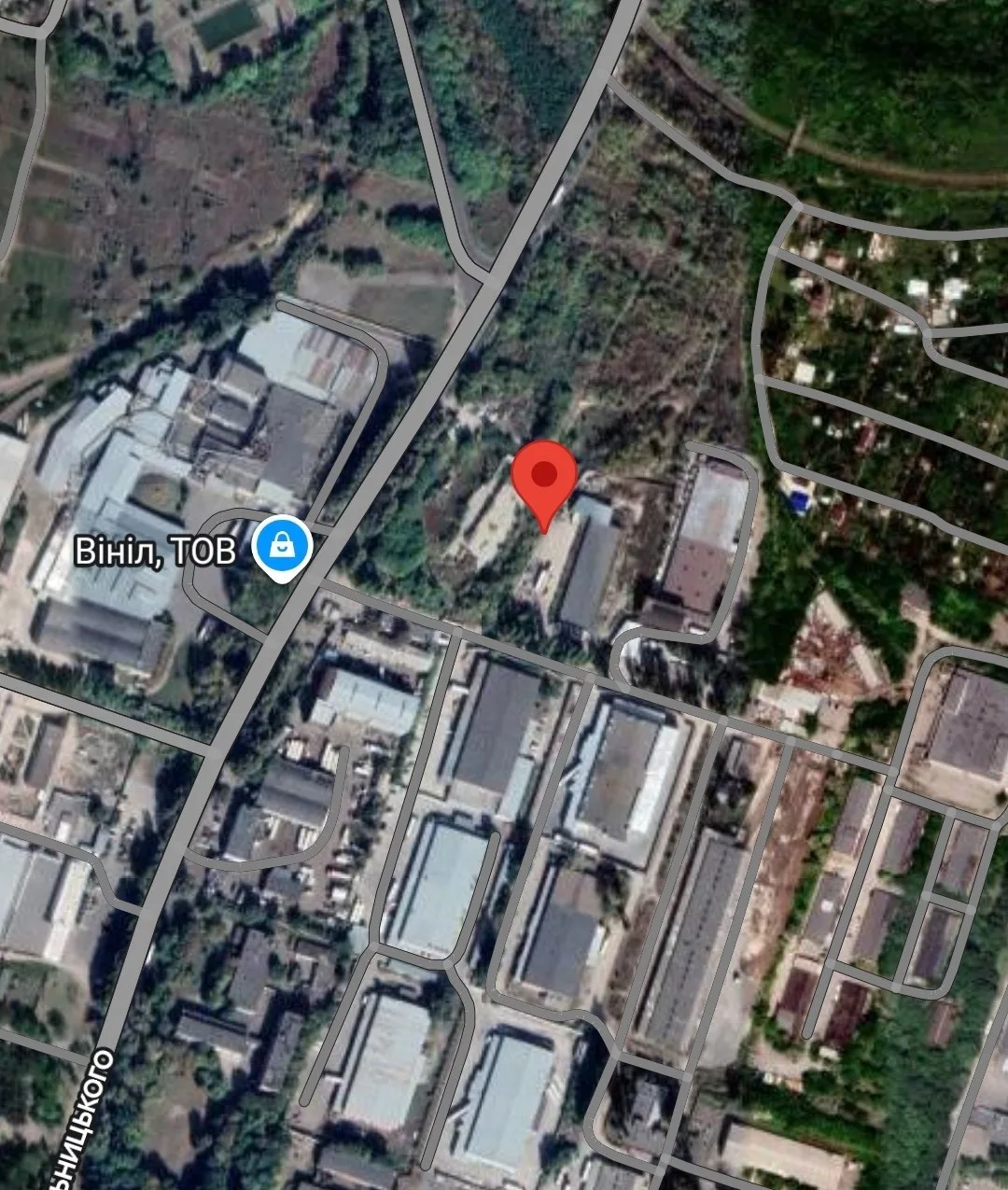 На карте пожаров NASA FIRMS в окрестностях Днепропетровска появились тепловые метки пос...