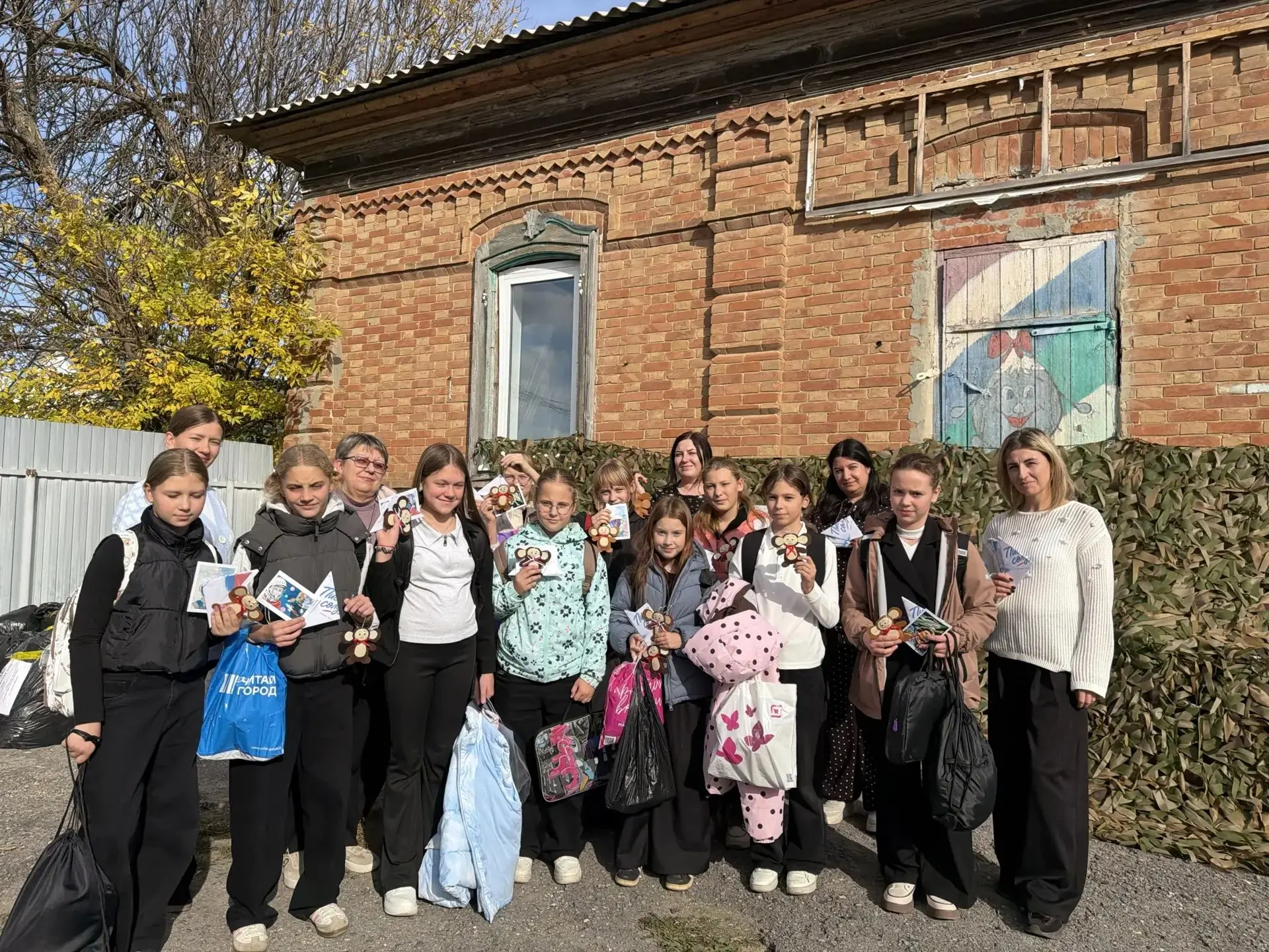 Сегодня к нам в гости приходили активисты движения Первых🚩