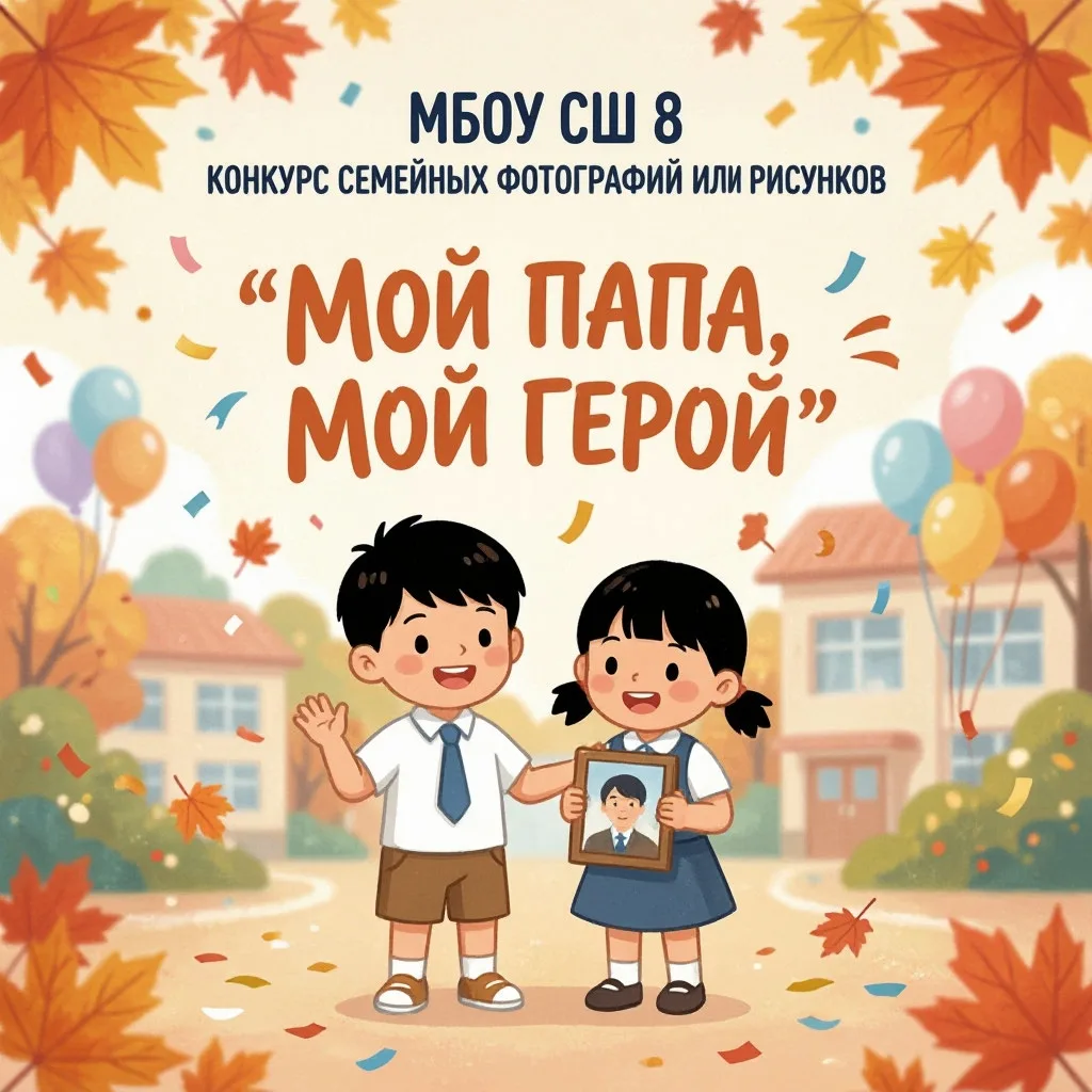 ✨Конкурс «Мой папа — мой герой»