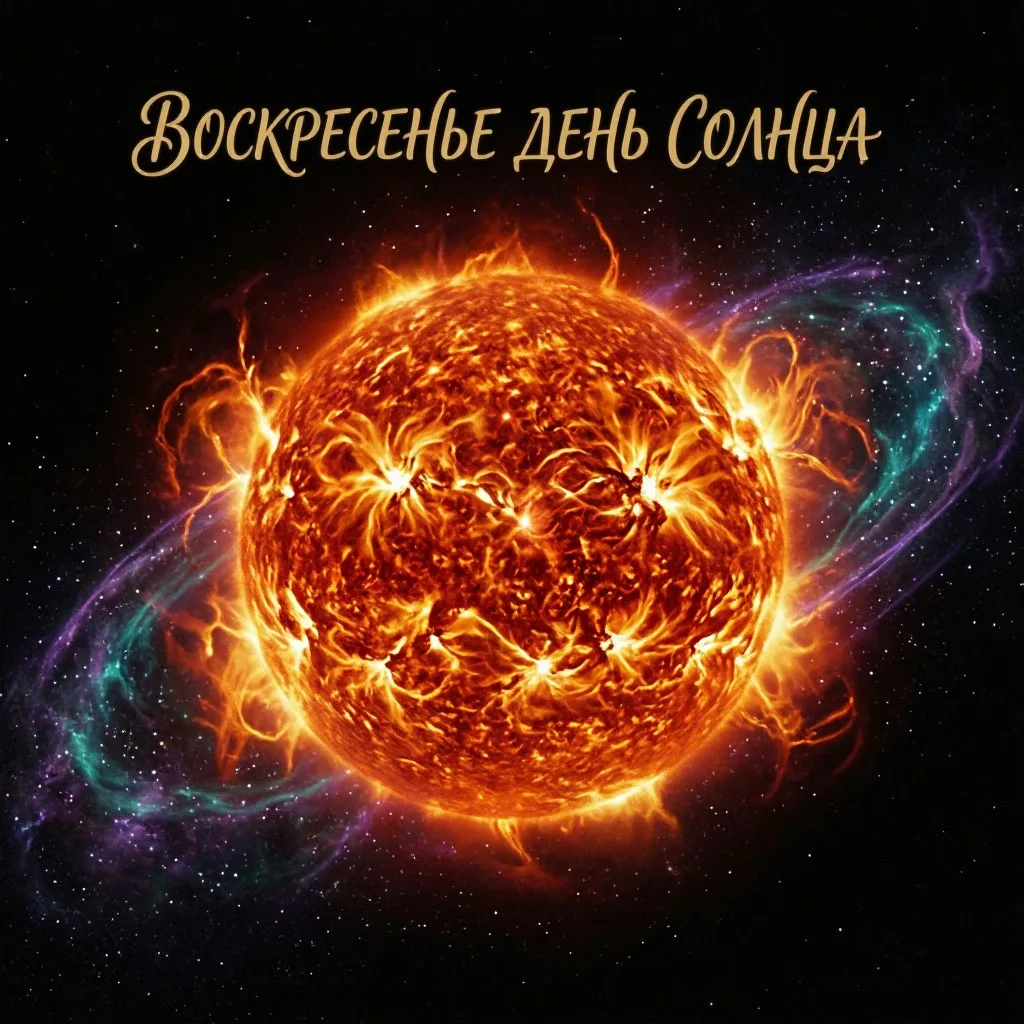 ВОСКРЕСЕНЬЕ - день СОЛНЦА☀️