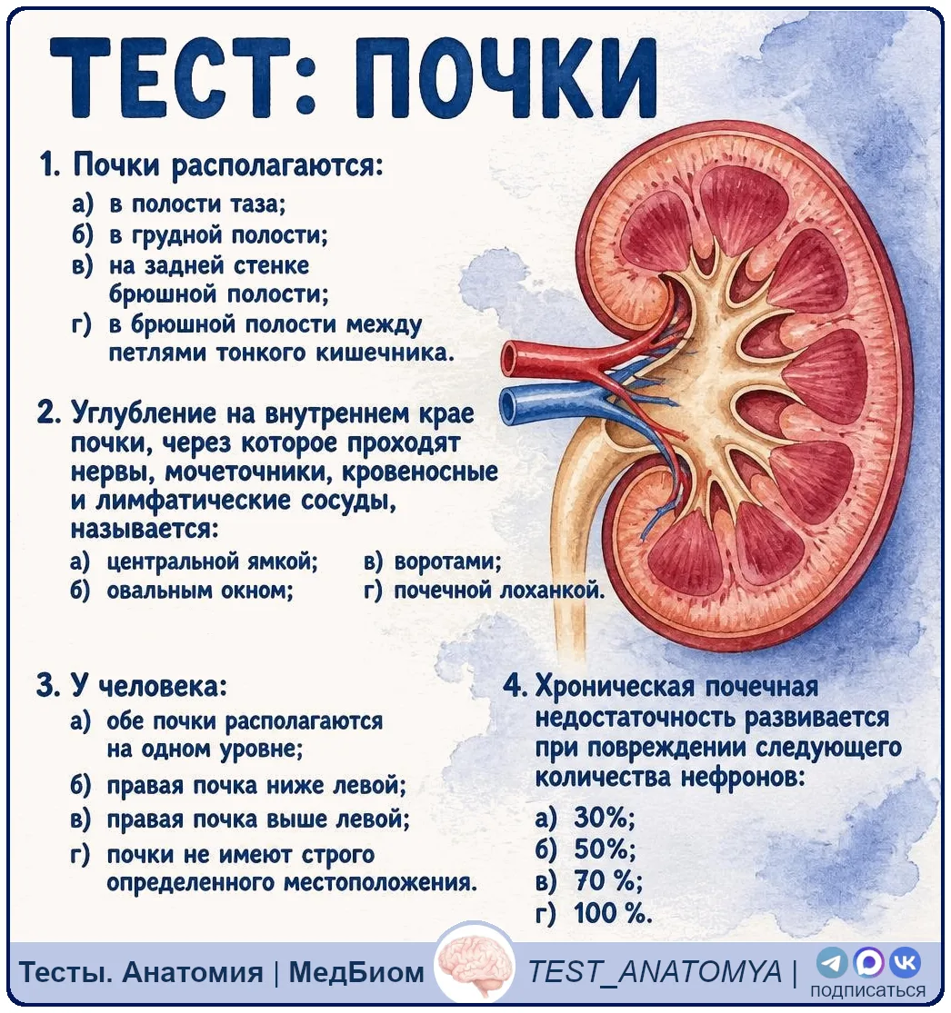 ❓Почки