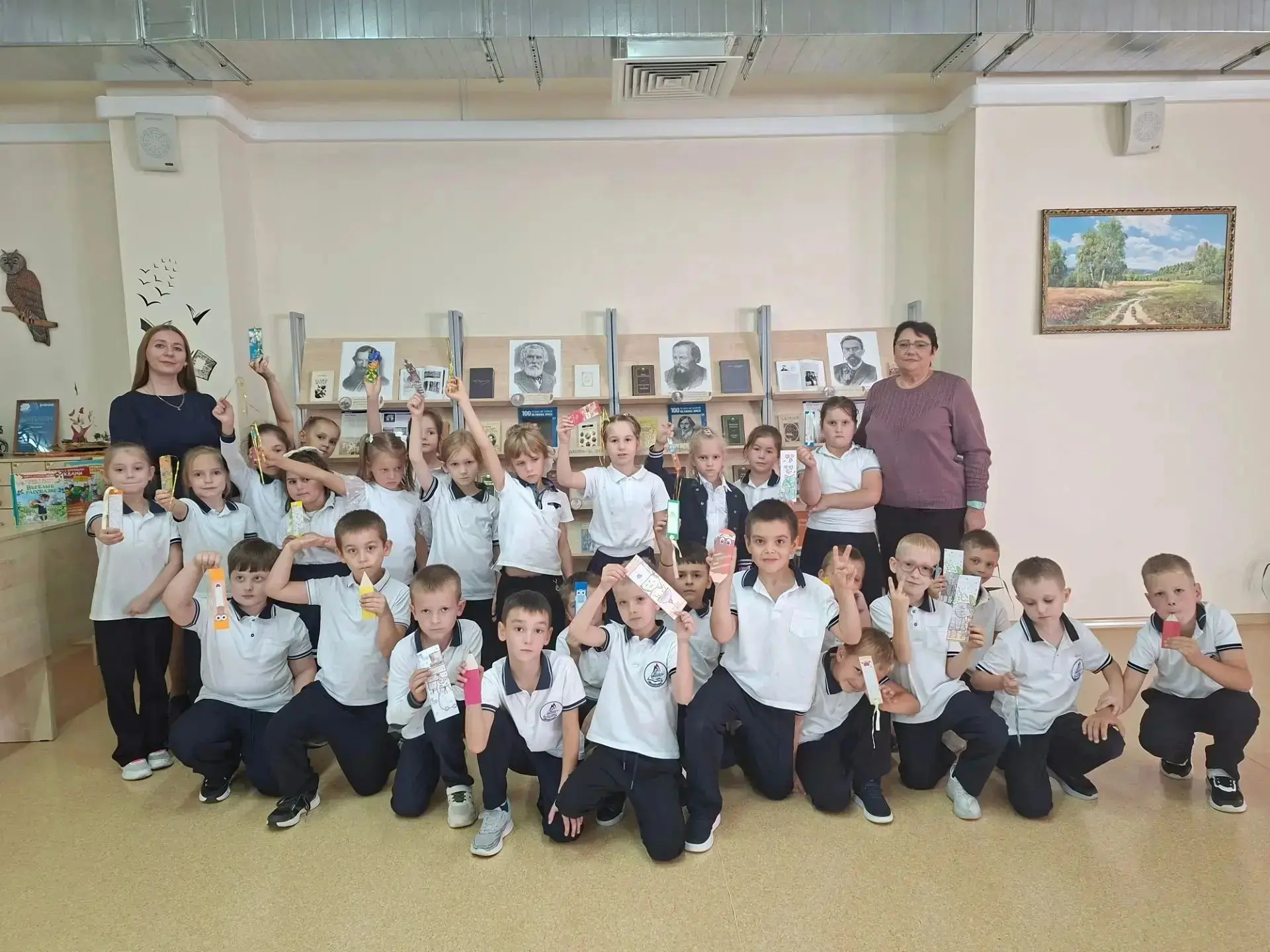 ✨📚 Сегодня в школьной библиотеке прошла ознакомительная экскурсия под названием "Добро...