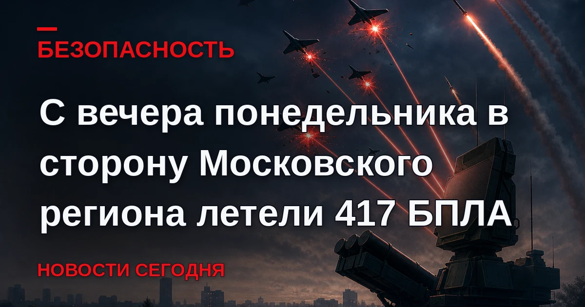 Большая часть нейтрализована силами ПВО на дальних подступах.