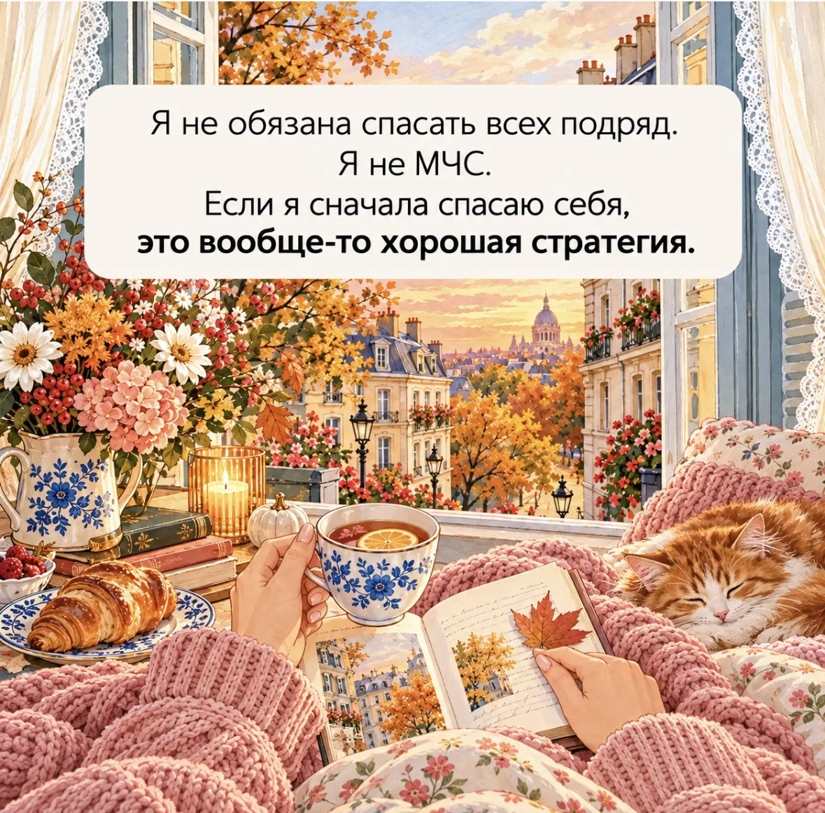 Утренние антитревожные картинки🌸