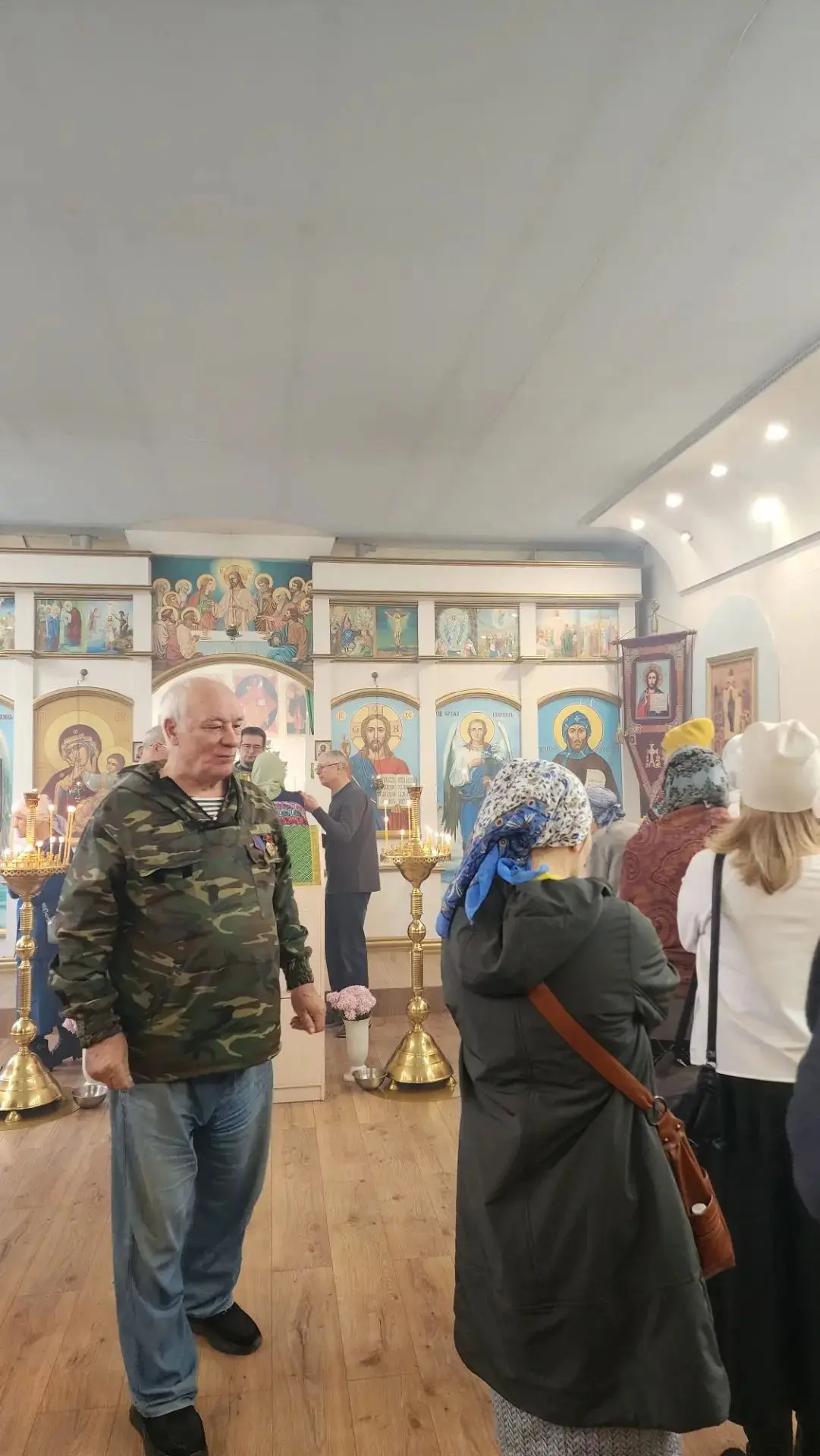 🙏 Божественная литургия в храме