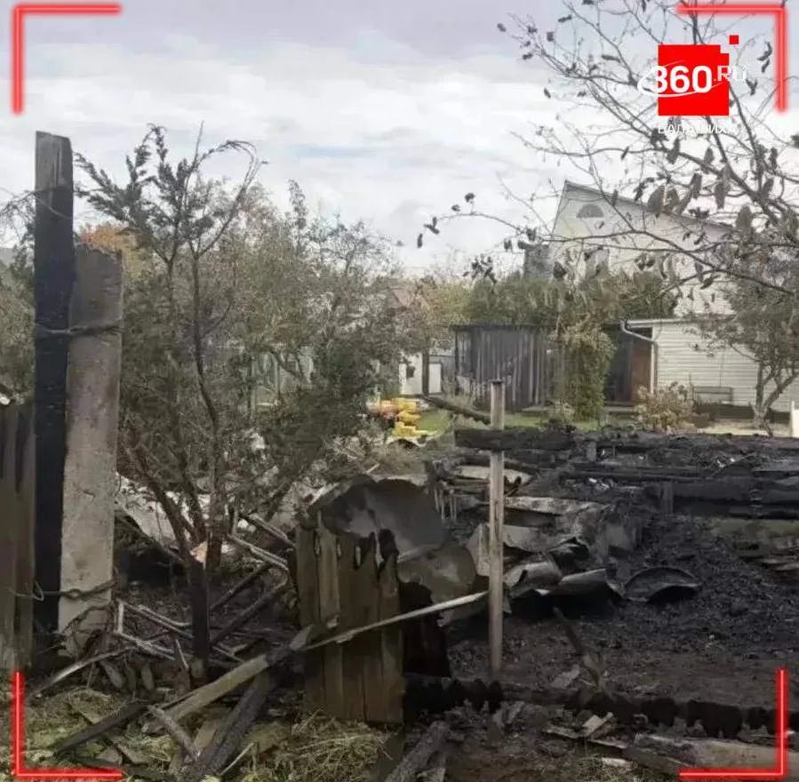 В Подмосковье при пожаре в садовом доме погибли женщина и ребёнок