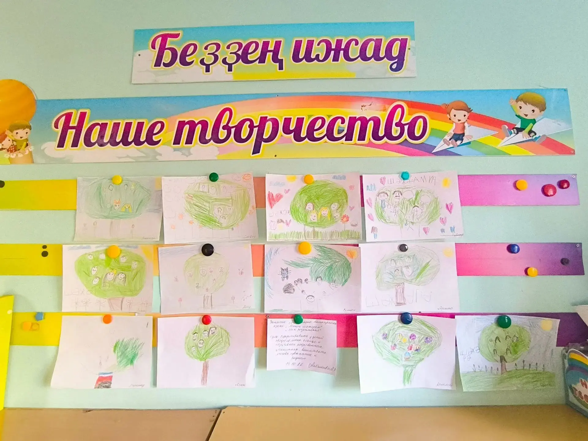 🎉 Занятие по башкирскому языку: погружаемся в тему «Шәжәрә»! 🎉