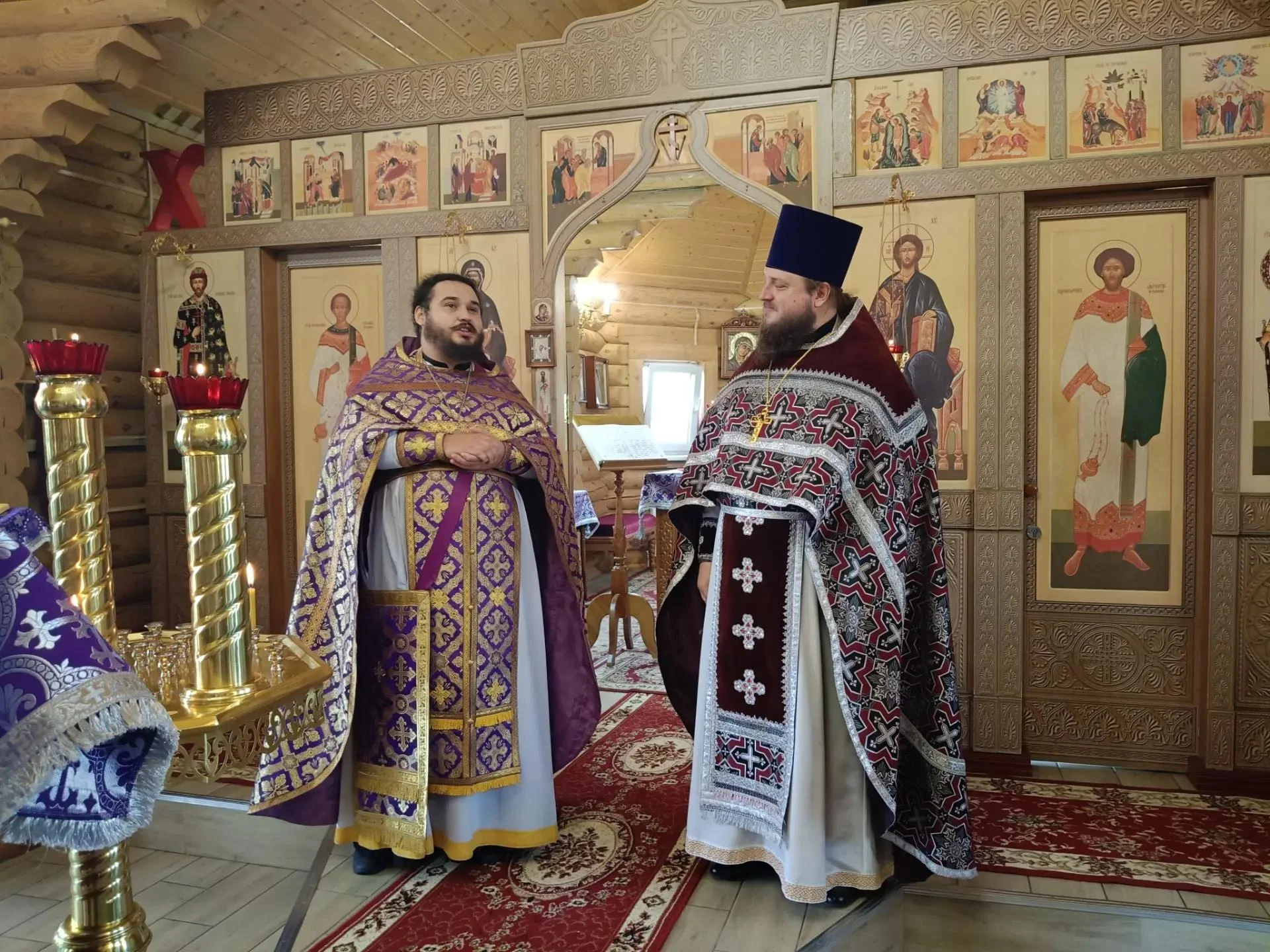 В минувшее воскресенье община Георгиевского храма г. Новосибирска прощалась с клириком ...