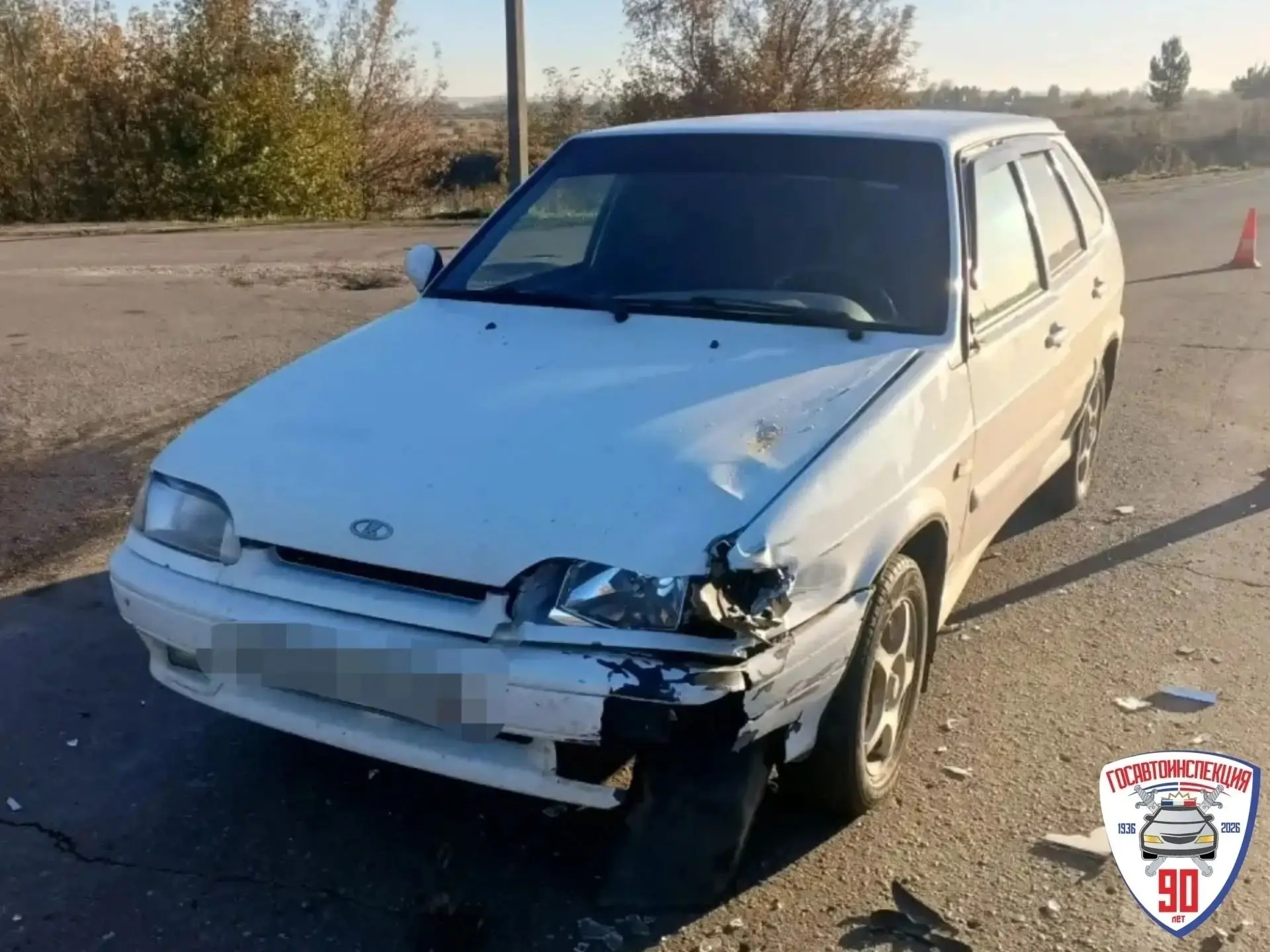 В селе Абрамово мопед столкнулся с ВАЗом — пострадала пассажир