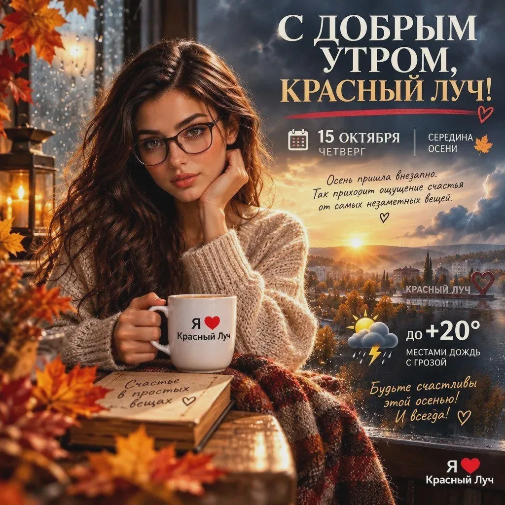 Погода в ЛНР 15 октября