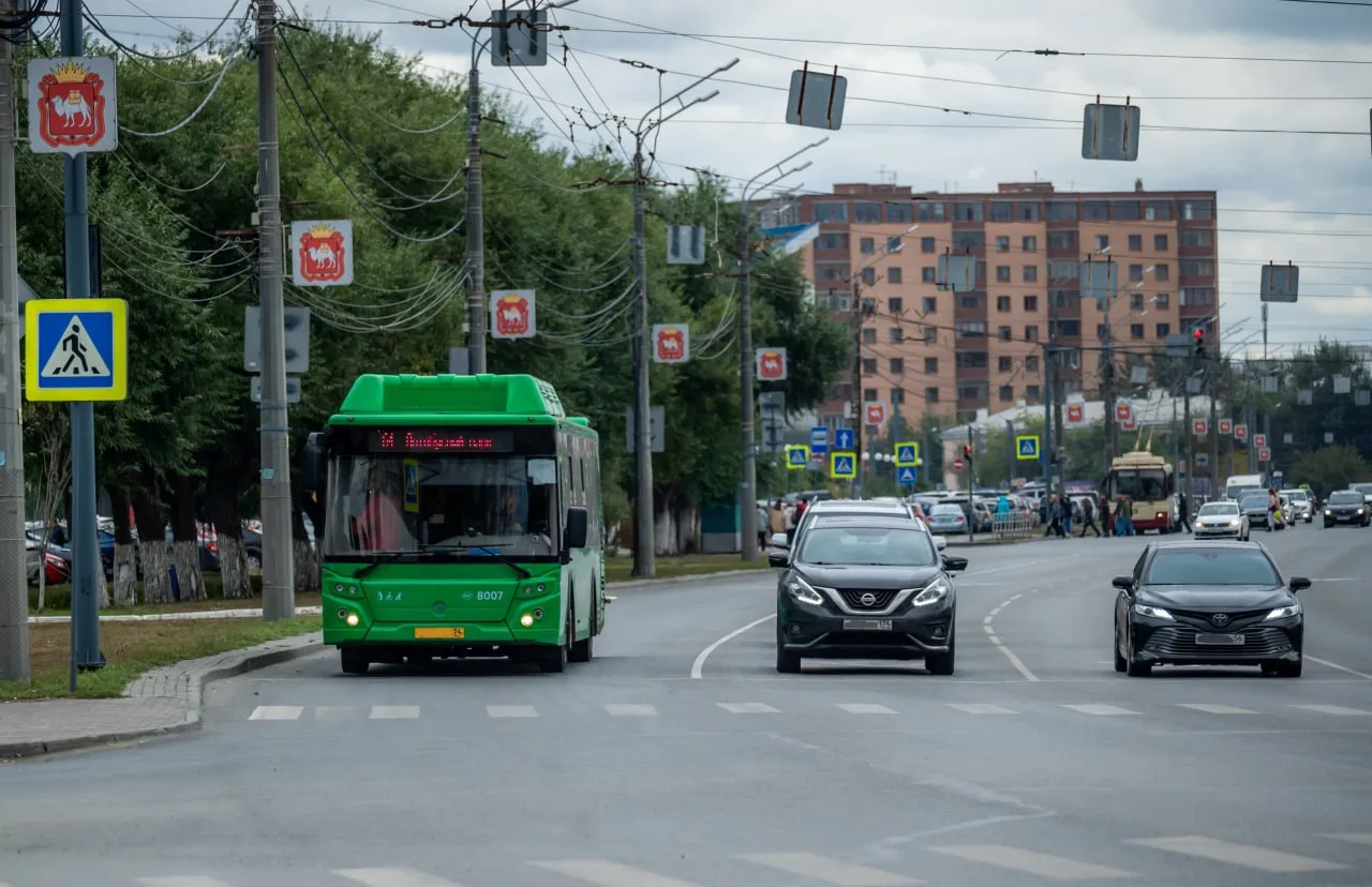 Челябинск вошел в пятерку российских городов по протяженности автобусных выделенок