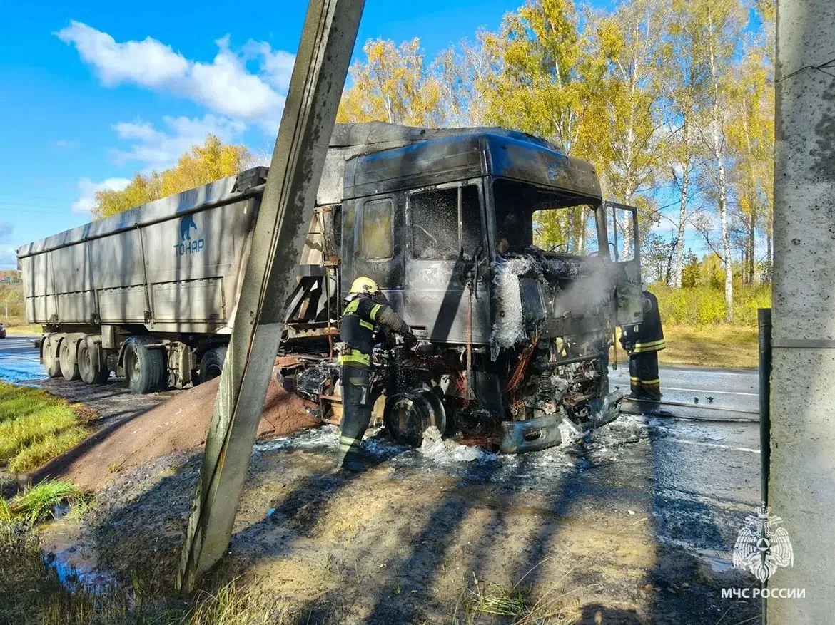 ⚡️ В Тульской области за прошедшие сутки 07 октября потушено 5 техногенных пожаров: