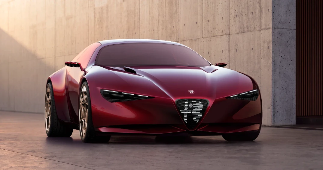 🛞 Итальянская экзотика: роскошный гранд-турер Alfa Romeo Cuorerosso с дверями Rolls-Royce