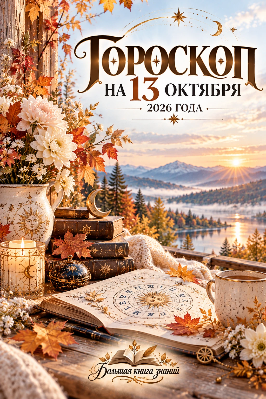 🔮 ГОРОСКОП НА 13 ОКТЯБРЯ 2026 ГОДА