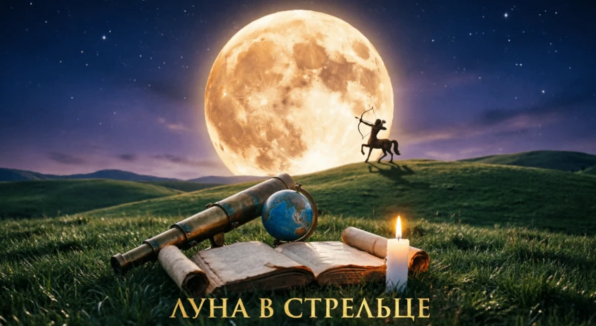 🏹 Луна в Стрельце (до 16 октября): Время расширять горизонты, но не терять опору