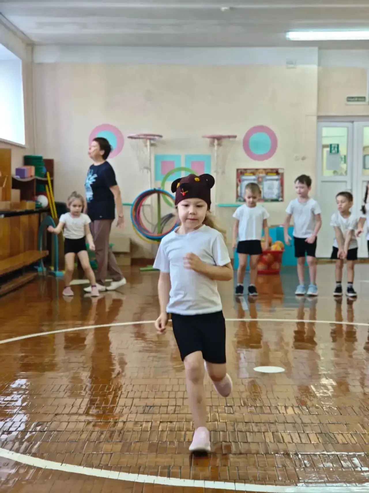 Открытое занятие по физкультуре в группе «Смородинка»
