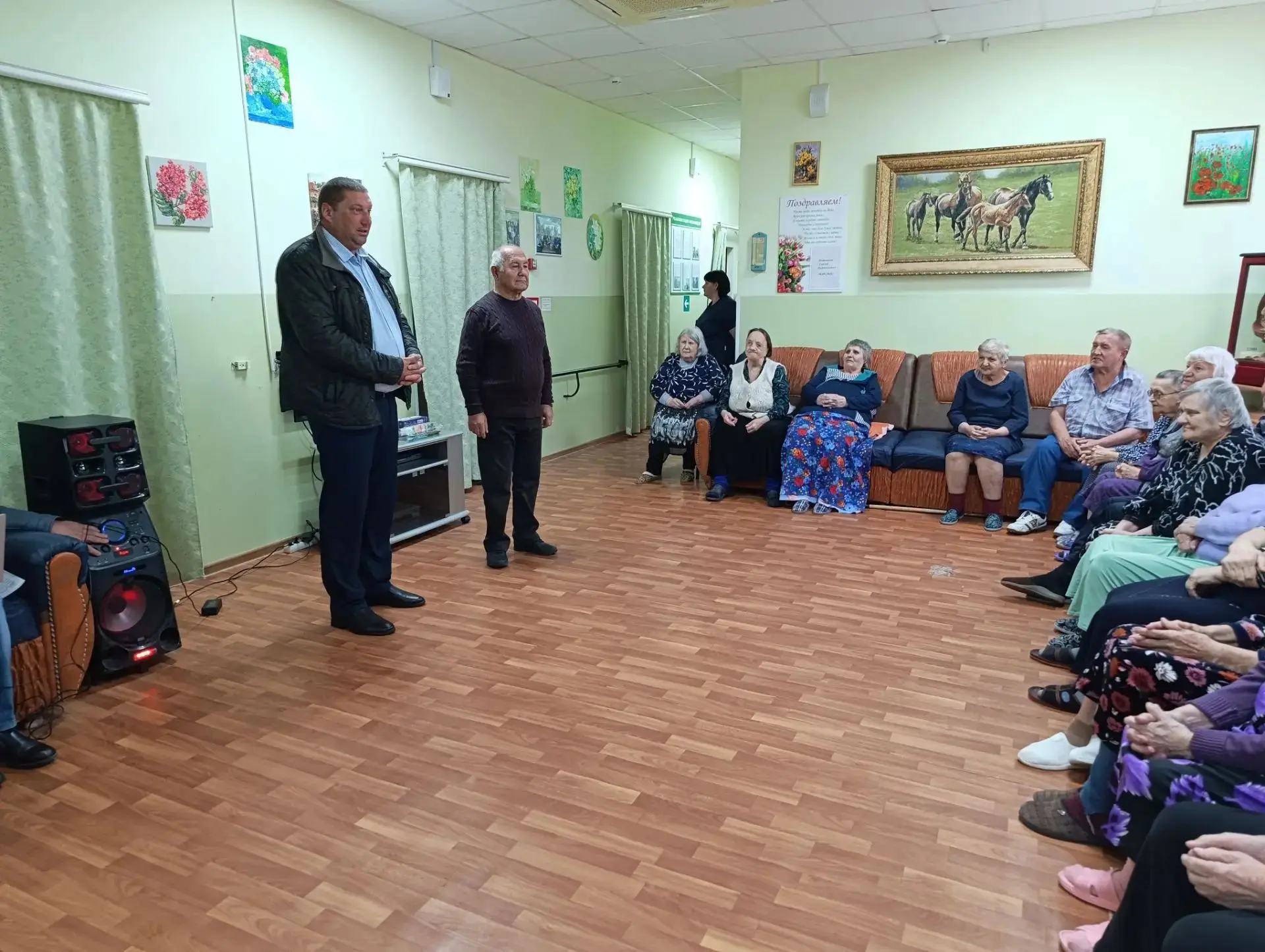 В Преградненском доме-интернате для престарелых и инвалидов прошел настоящий праздник, ...