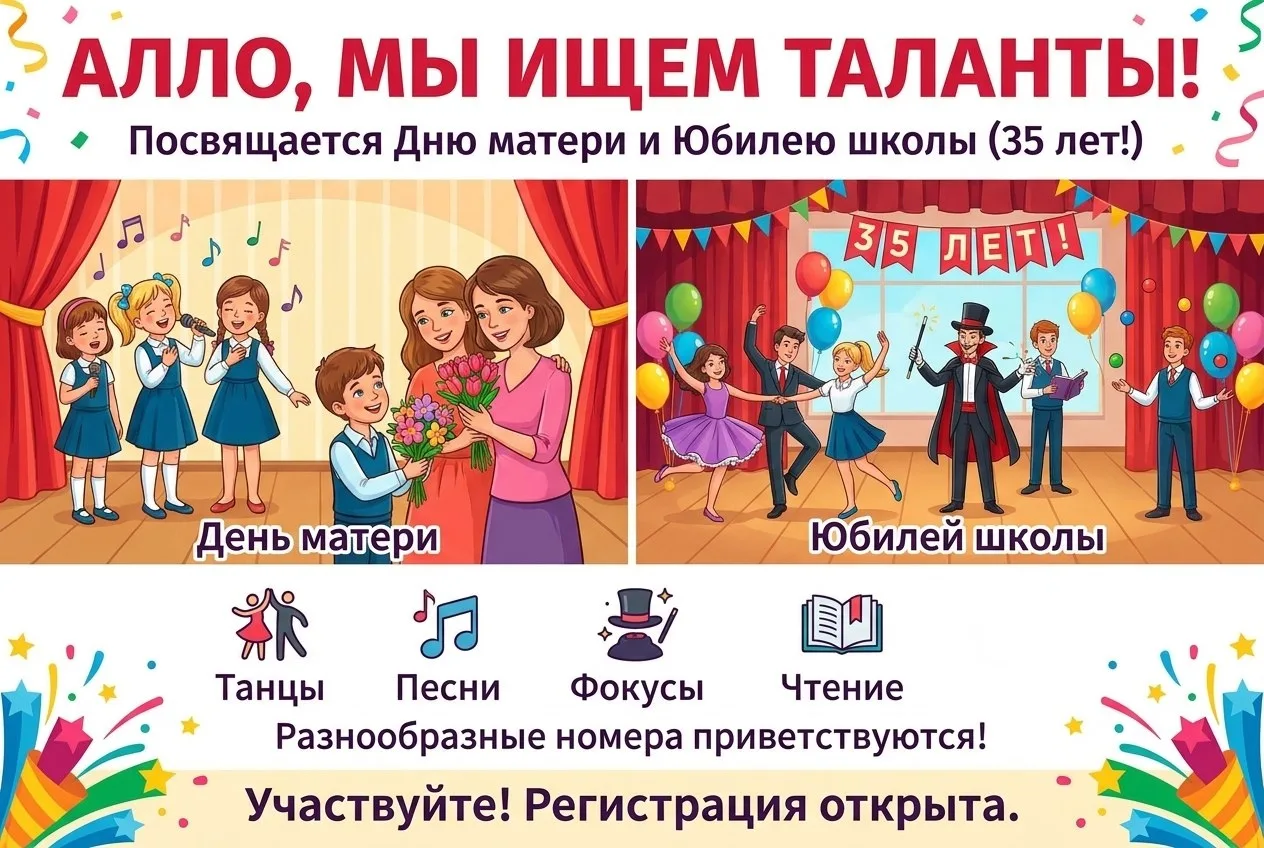 🔥Внимание, таланты! На старт, внимание… творчество! 🎤