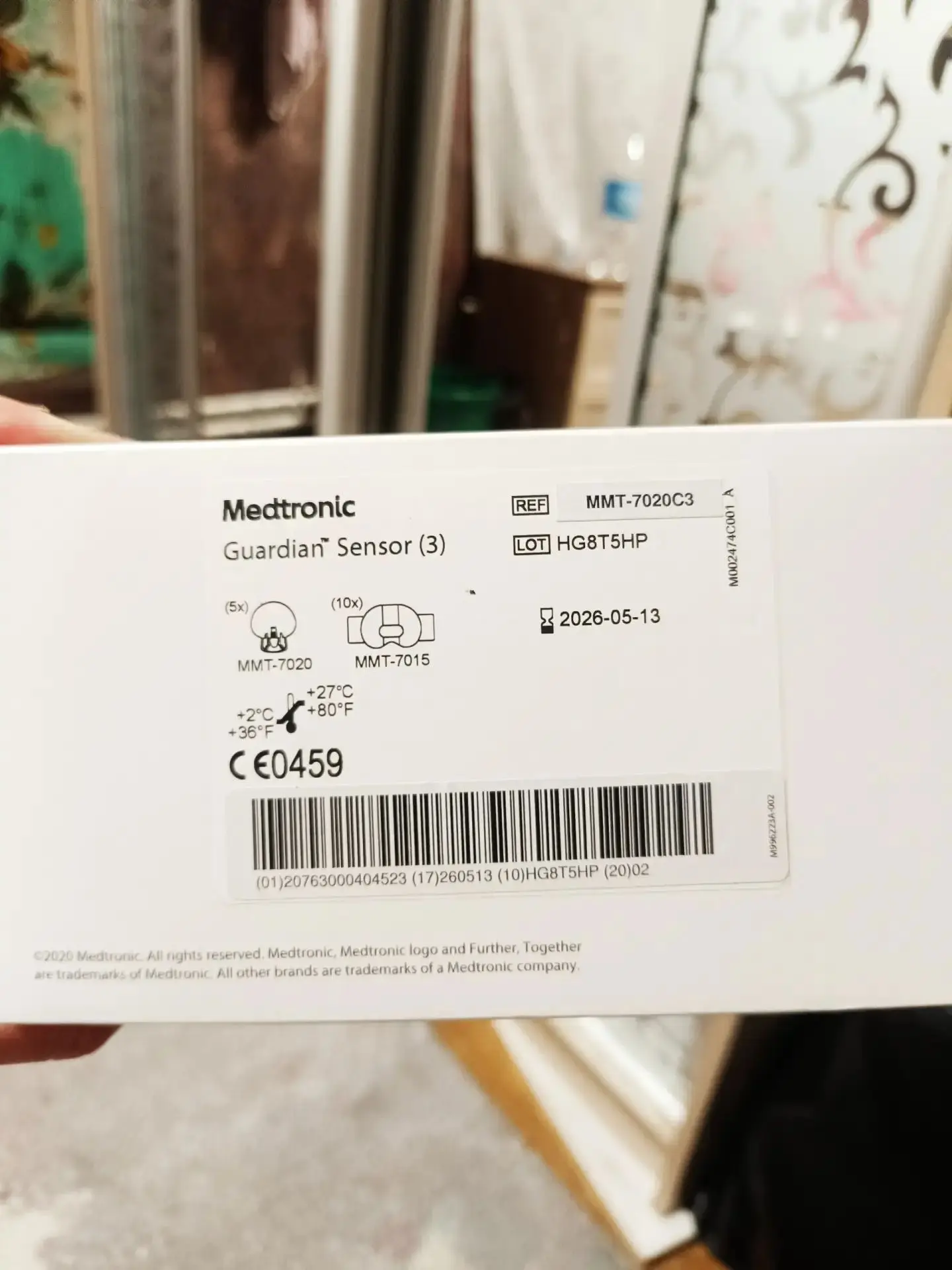 Сенсор Гардиан медтроник 3 . Одна коробка( в ней 5 шт) за 2027 год цена 9 тыс, 5 коробо...