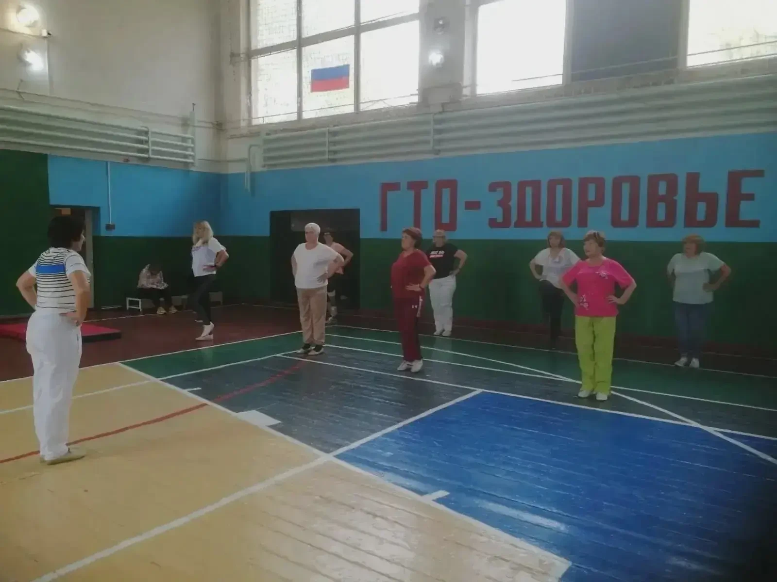 Представители серебряного возраста сдавали нормативы