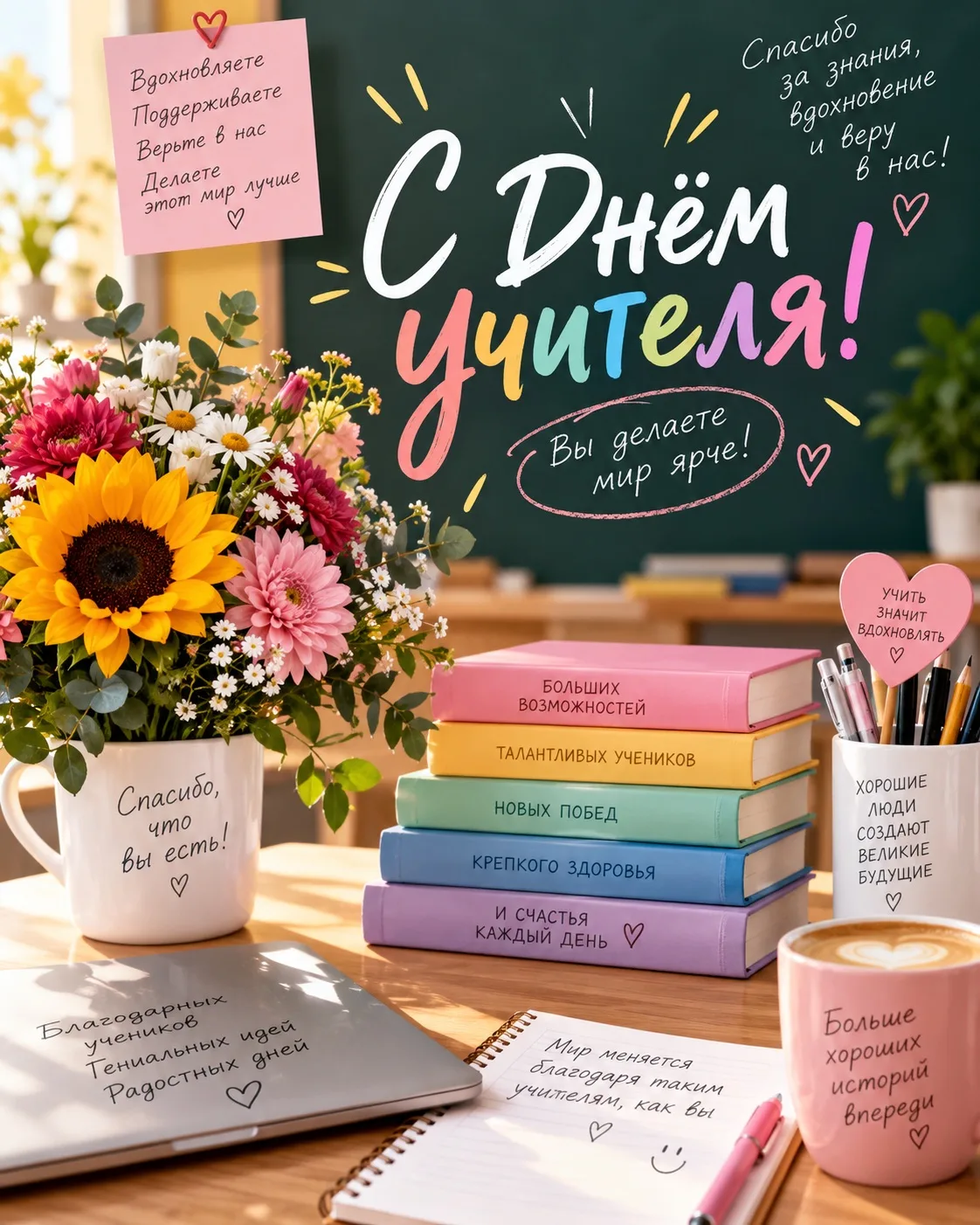 🎉 С Днём Учителя📚
