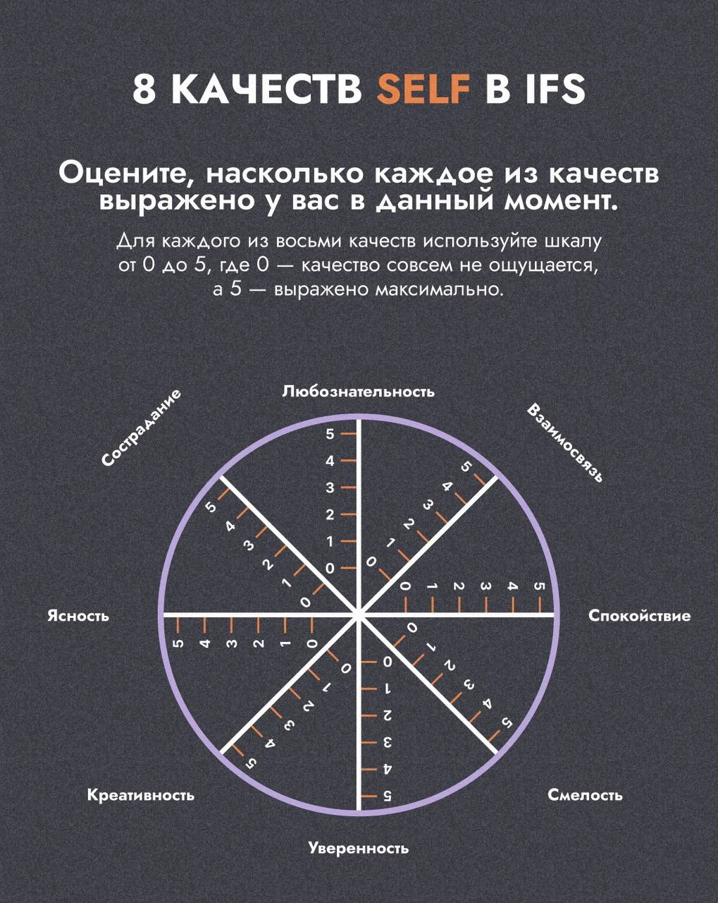 8 качеств Self в IFS: исследуем свое внутреннее состояние 🧘