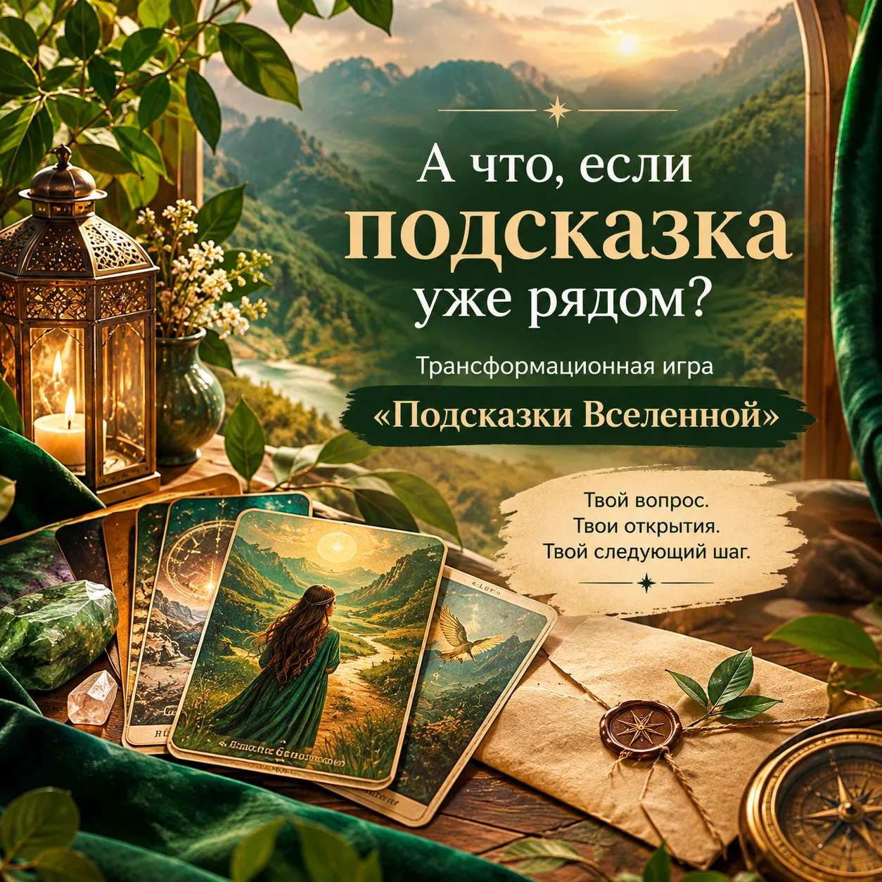 А если посмотреть на свой вопрос не только со своей стороны? ✨