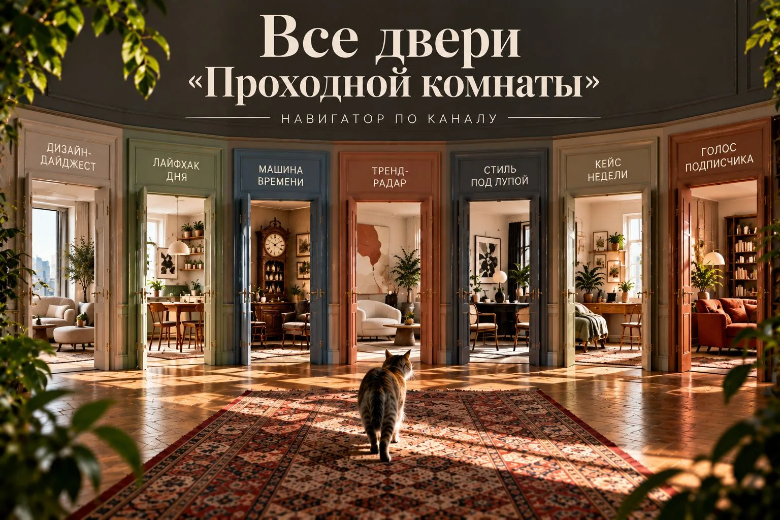 Все двери «Проходной комнаты»: навигатор по каналу