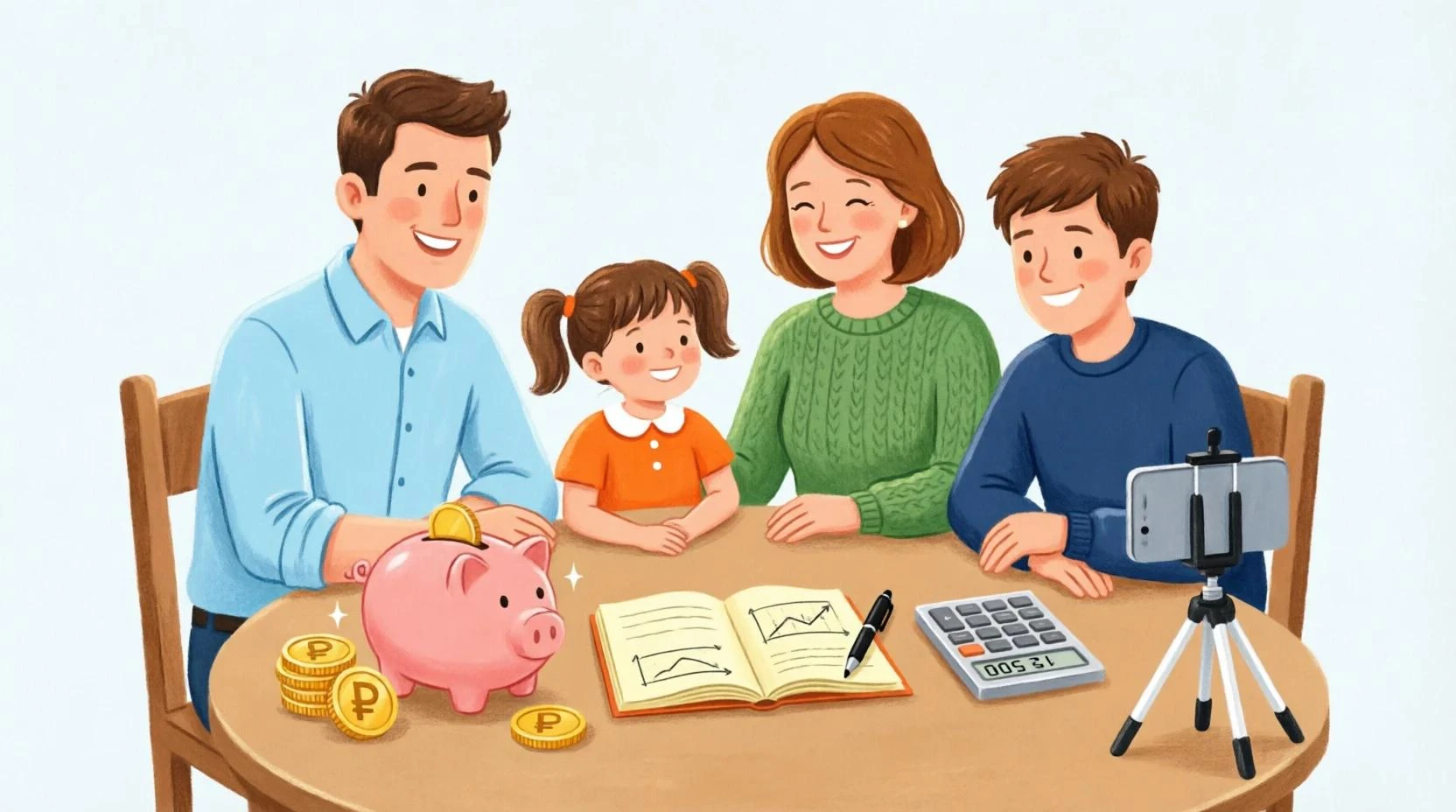Финансовая грамотность — всей семьёй: в Прикамье проходит конкурс видеороликов «Финансы...
