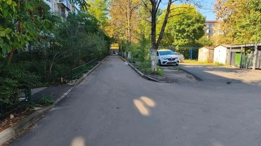 В Краснодаре отремонтировали проезды между улицами Атарбекова и Гагарина