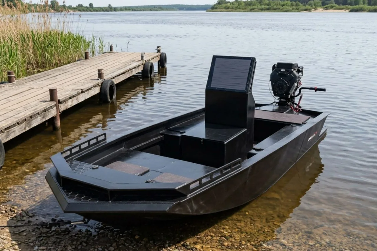 GOONCH 500 gt mud — вариант для тех, кто ищет моторную лодку из ПНД, а не надувное судн...