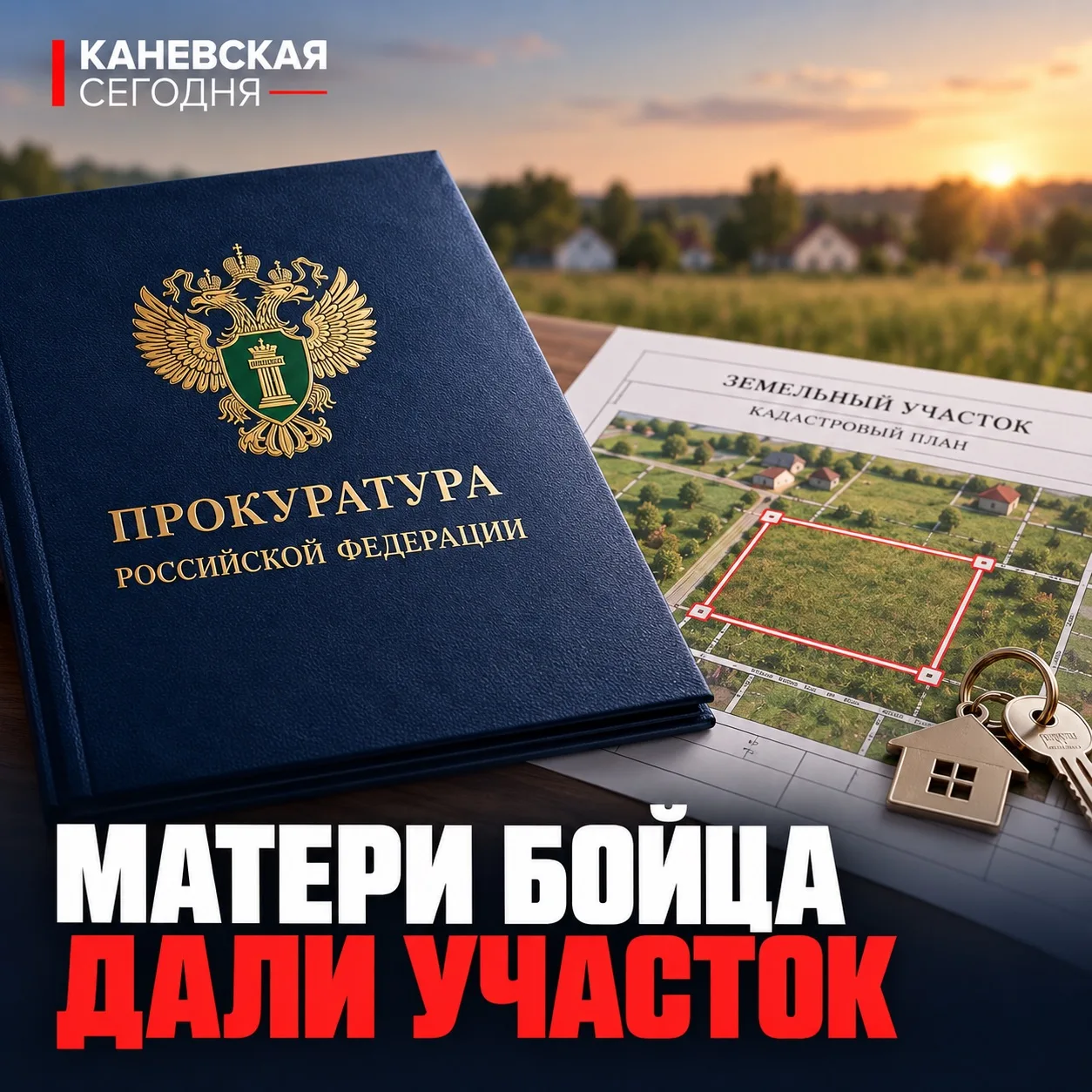 ⚖️ В Каневском районе матери погибшего бойца СВО отказали в земле — вмешалась прокуратура