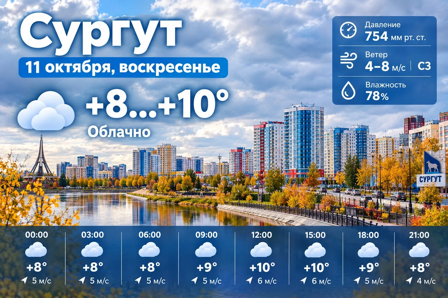 Доброе воскресное утро, Сургут!