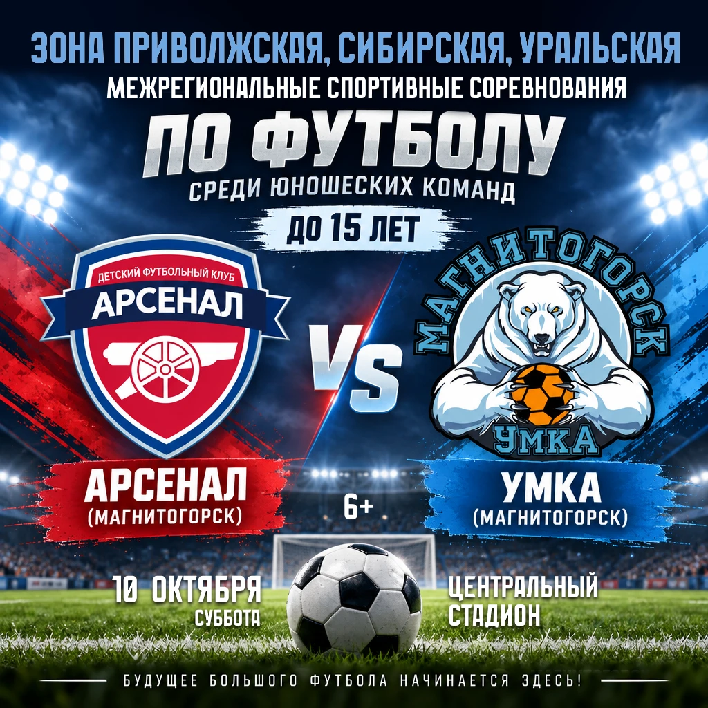 Футбольное дерби Магнитки!